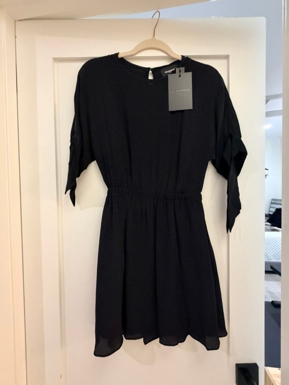 The Kooples BNWT Black Dress - Fit and Flare - Size 0/ US 2